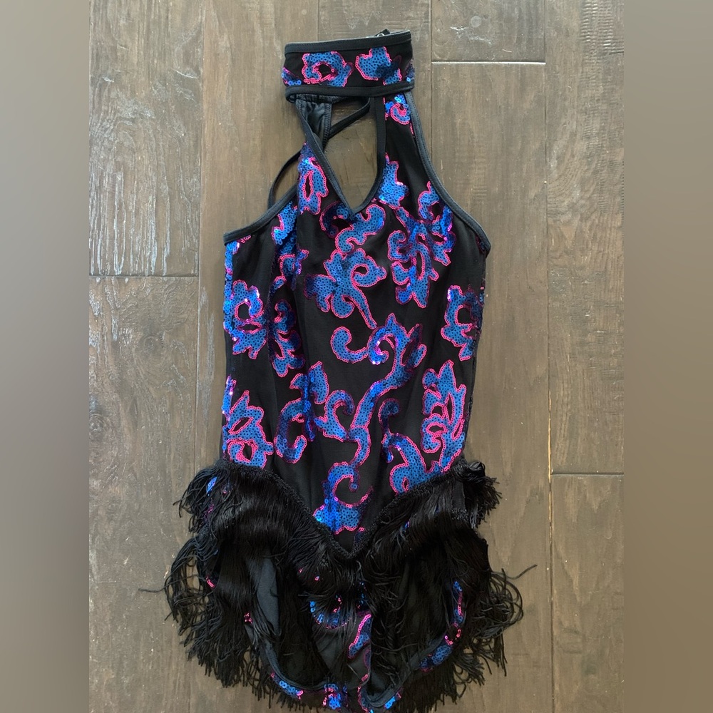 Weissman Costumes Adult Small I move on Sequined Leotard